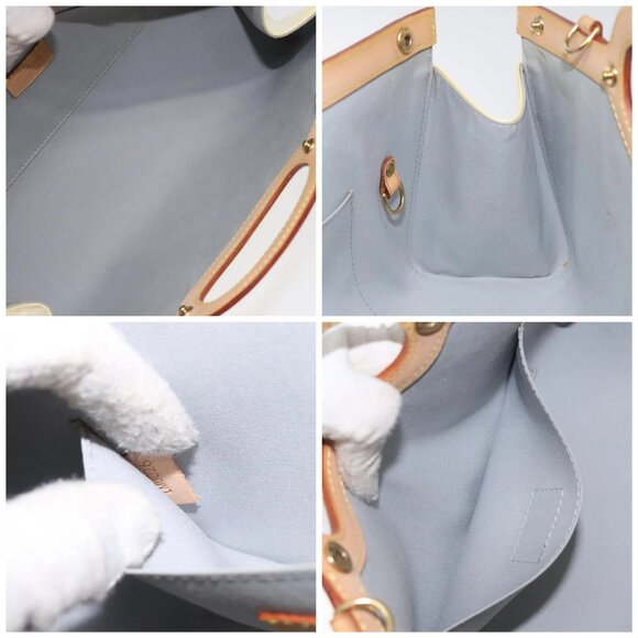 LOUIS VUITTON Monogram Vernis Roxbury Drive Hand Bag Perle M91374 LV Auth BA3610 - Picture 15 of 16